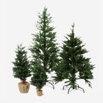 ACTUS クリスマスインテリアにぴったり◎小ぶりで置きやすいシンプルなツリー「X'masツリー H90cm」14,300円